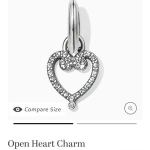 Brighton – open heart charm